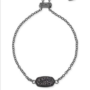 Kendra Scott Gunmetal Elaina